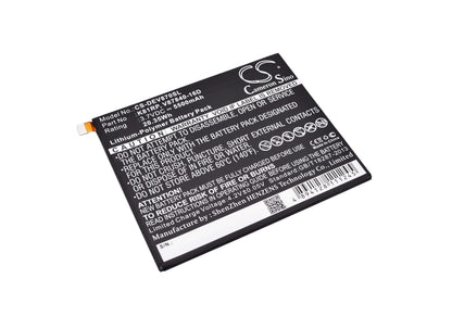 3.7V, 5500mAh, Li-Polymer Battery fits Dell, V87840-16d, Venue 8 7000, 20.35Wh