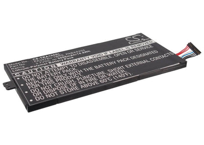 3.7V, 5000mAh, Li-Polymer Battery fits Toshiba, Regza At1s0, Thrive 7, 18.5Wh