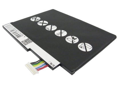 3.7V, 6800mAh, Li-Polymer Battery fits Acer, Iconia Tab W3, Iconia Tab W3-810, 25.16Wh