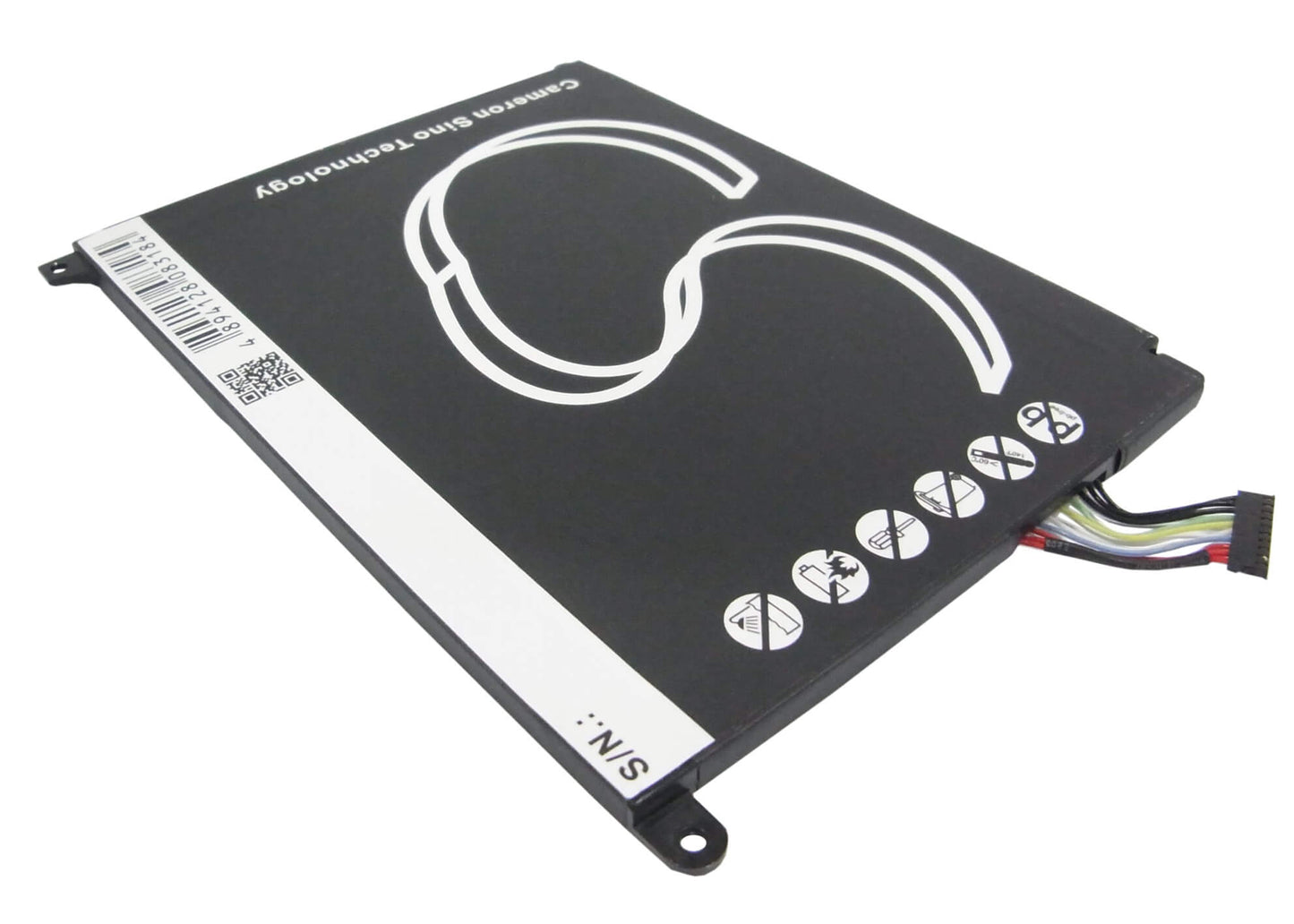 3.7V, 3840mAh, Li-Polymer Battery fits Lenovo, Ideapad S2007, Ideapad S2007a, 14.208Wh
