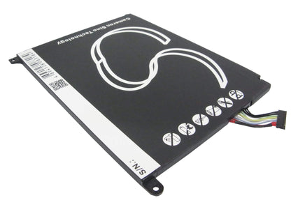 3.7V, 3840mAh, Li-Polymer Battery fits Lenovo, Ideapad S2007, Ideapad S2007a, 14.208Wh