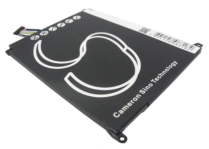 3.7V, 3840mAh, Li-Polymer Battery fits Lenovo, Ideapad S2007, Ideapad S2007a, 14.208Wh