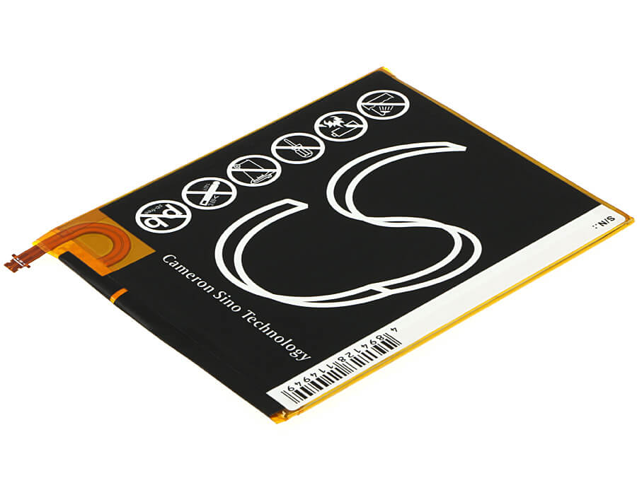 3.8V, 5000mAh, Li-Polymer Battery fits Samsung, Galaxy Tab E Nook Edition 9.6, Sm-t560, 19Wh