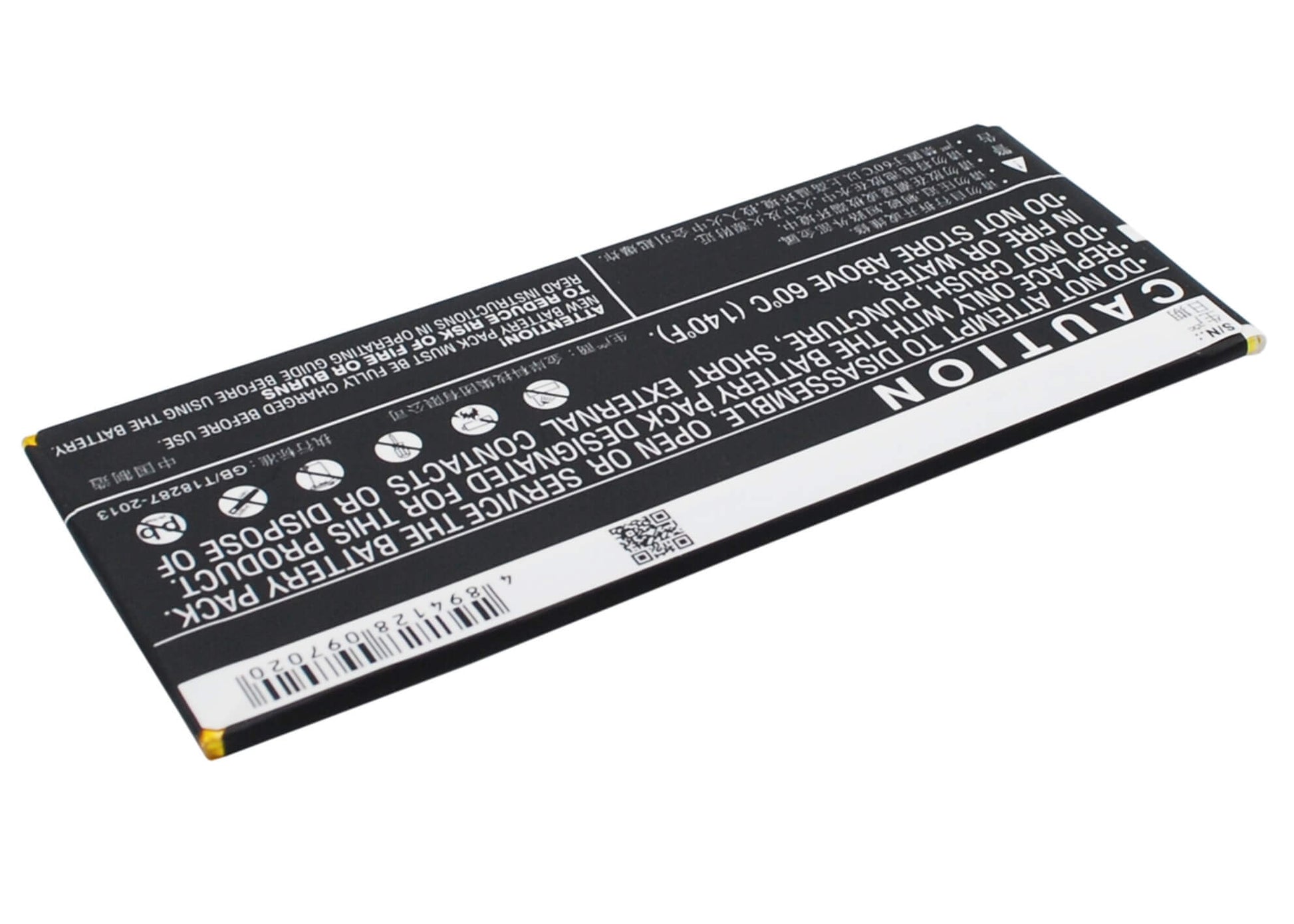 3.7V, 2850mAh, Li-Polymer Battery fits Hp, Slate 7 G2 1311, Slate 7 G2 1315, 10.545Wh