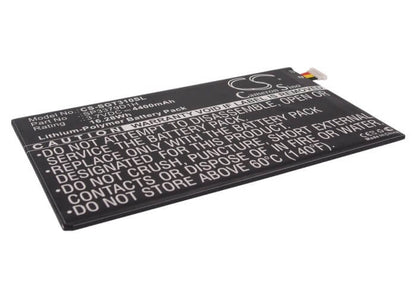 3.7V, 4400mAh, Li-Polymer Battery fits Samsung, Galaxy Tab 3, Galaxy Tab 3 8.0, 16.28Wh