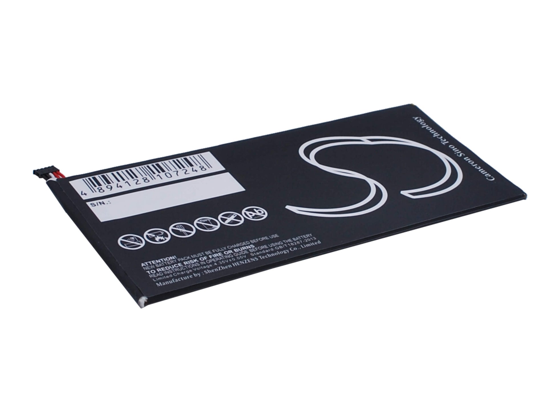 3.8V, 3000mAh, Li-Polymer Battery fits Hp, Stream 7 5700, Stream 7 5700ng, 11.4Wh