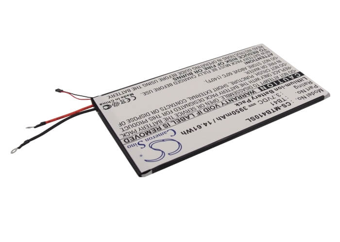 3.7V, 3950mAh, Li-Polymer Battery fits Motorola, Droid Xyboard 10.1, Mz609, 14.615Wh