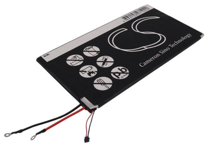 3.7V, 3950mAh, Li-Polymer Battery fits Motorola, Droid Xyboard 10.1, Mz609, 14.615Wh