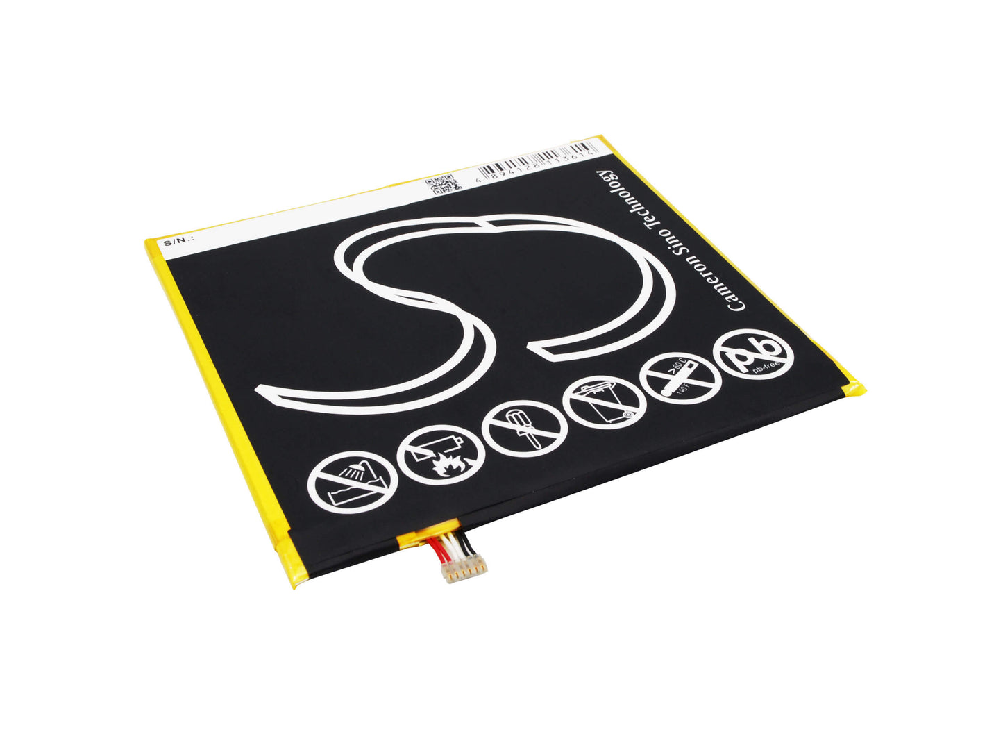 3.7V, 5200mAh, Li-Polymer Battery fits Blu, L800, L800l, 19.24Wh