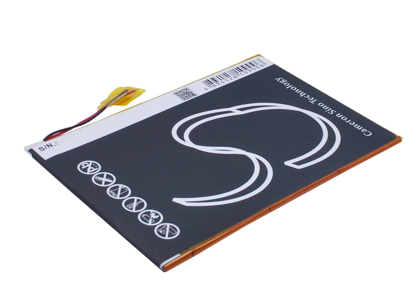 3.7V, 3300mAh, Li-Polymer Battery fits Visual Land, Me-9q, Prestige Elite 9q 9", 12.21Wh