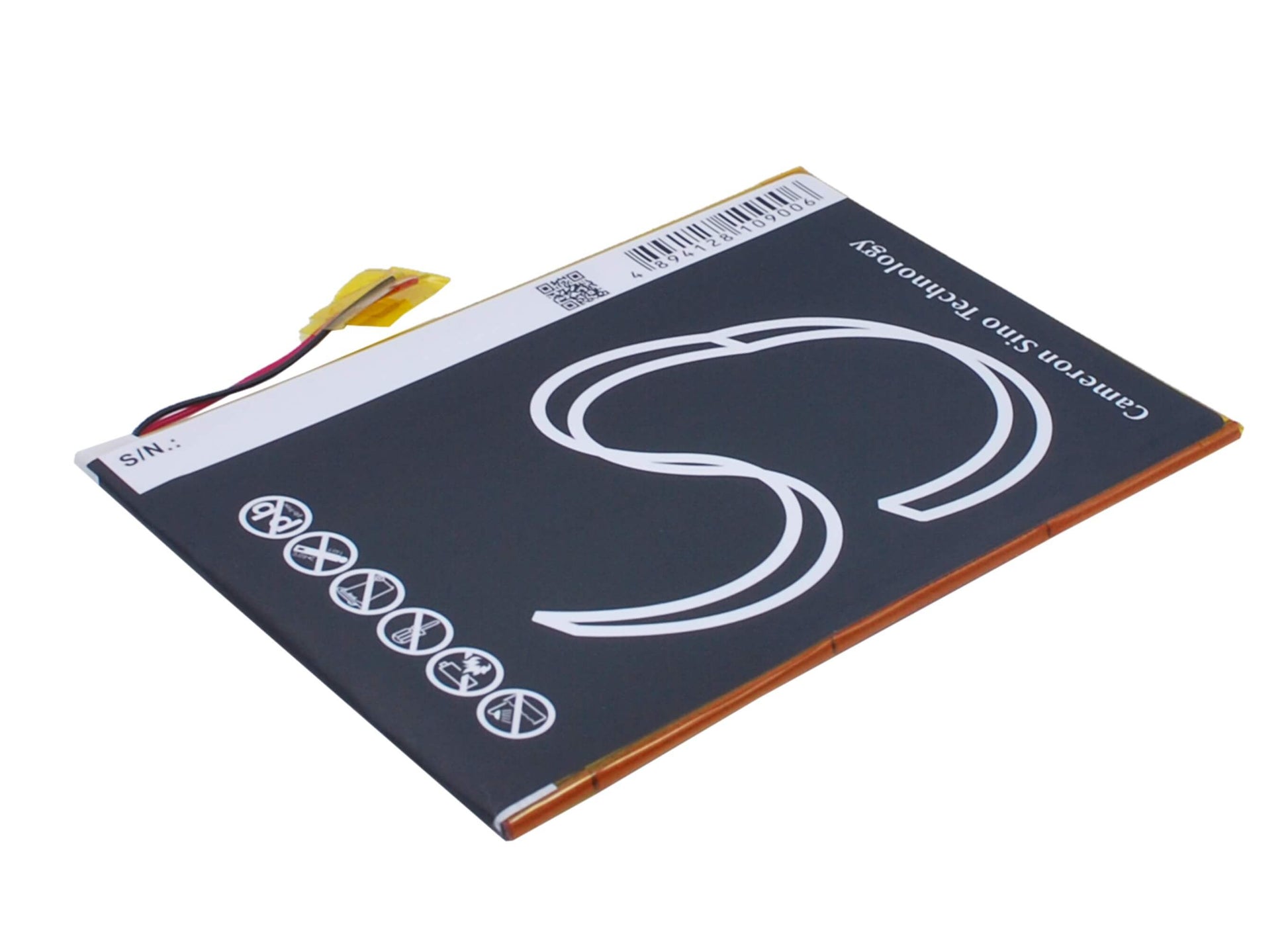 3.7V, 3300mAh, Li-Polymer Battery fits Visual Land, Me-9q, Prestige Elite 9q 9", 12.21Wh