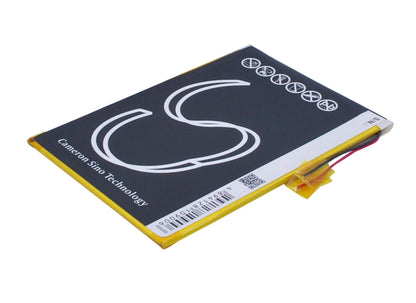 3.7V, 3300mAh, Li-Polymer Battery fits Visual Land, Me-9q, Prestige Elite 9q 9", 12.21Wh