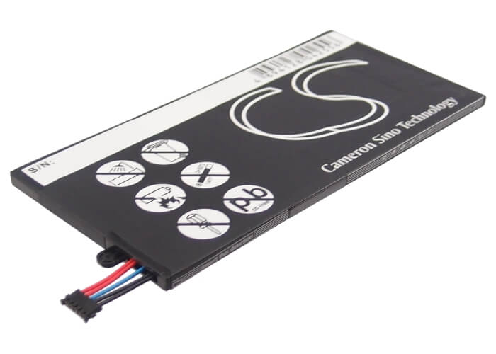 3.7V, 4000mAh, Li-Polymer Battery fits Samsung, Galaxy Tab, Galaxy Tab 7.0, 14.8Wh