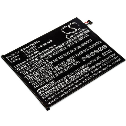 3.85V, 4000mAh, Li-Polymer Battery fits Alcatel, 8082, 9024w, 15.4Wh