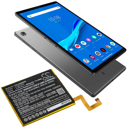3.85V, 4800mAh, Li-Polymer Battery fits Lenovo, Tab M10 Plus, Tb-x606f, 18.48Wh
