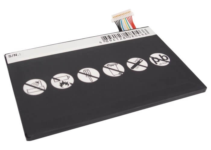 3.7V, 3420mAh, Li-Polymer Battery fits Acer, Iconia Tab A110, 12.654Wh