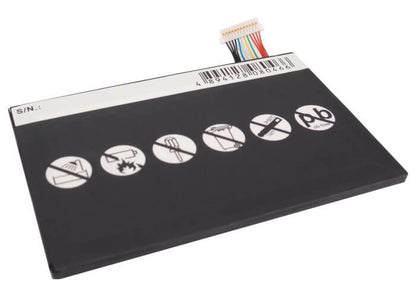 3.7V, 3420mAh, Li-Polymer Battery fits Acer, Iconia Tab A110, 12.654Wh