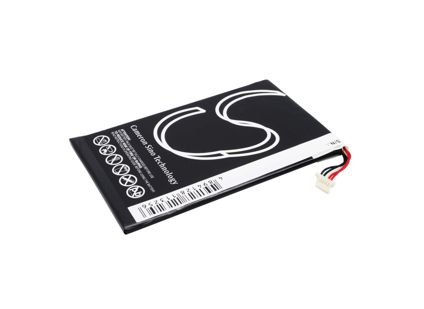 3.7V, 3000mAh, Li-Polymer Battery fits Blu, Bt-d005l, P200, 11.1Wh
