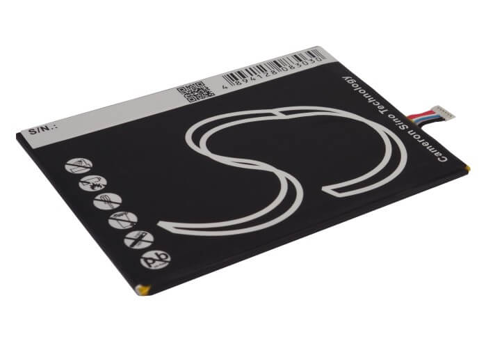 3.7V, 3650mAh, Li-Polymer Battery fits Lenovo, Ideapad A1000l-f60041, Ideapad A1010, 13.505Wh