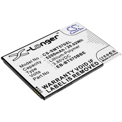 3.85V, 5200mAh, Li-Polymer Battery fits Samsung, Galaxy Tab Active 3, Galaxy Tab Active 3 8.0, 20.02Wh