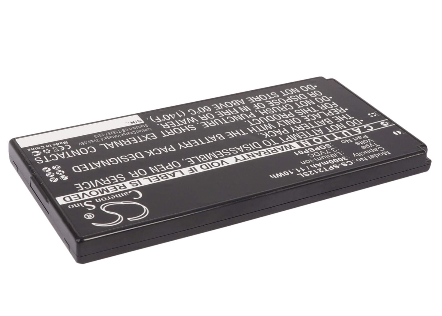 3.7V, 3000mAh, Li-ion Battery fits Sony, Sgpt211au/s, Sgpt211cn, 11.1Wh