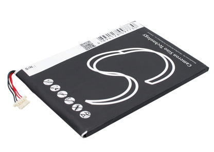 3.7V, 3000mAh, Li-Polymer Battery fits Prestigio, Multipad 7.0 Ultra Duo, Pmt5877c, 11.1Wh