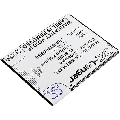 3.8V, 4700mAh, Li-Polymer Battery fits Samsung, Galaxy Tab Active, Galaxy Tab Active 2, 17.86Wh