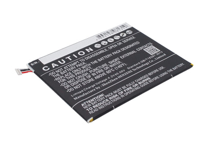 3.7V, 3200mAh, Li-Polymer Battery fits Alcatel, One Touch Pixi 3 8.0 3g, One Touch Pixi 3 8.0 Wifi, 11.84Wh