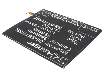 3.8V, 3600mAh, Li-Polymer Battery fits Samsung, Galaxy Tab 3 Lite 7.0, Galaxy Tab 3 Lite 7.0 3g, 13.68Wh