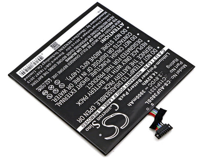 3.8V, 3900mAh, Li-Polymer Battery fits Asus, Fe380cg, Fonepad 8 Dual Sim, 14.82Wh