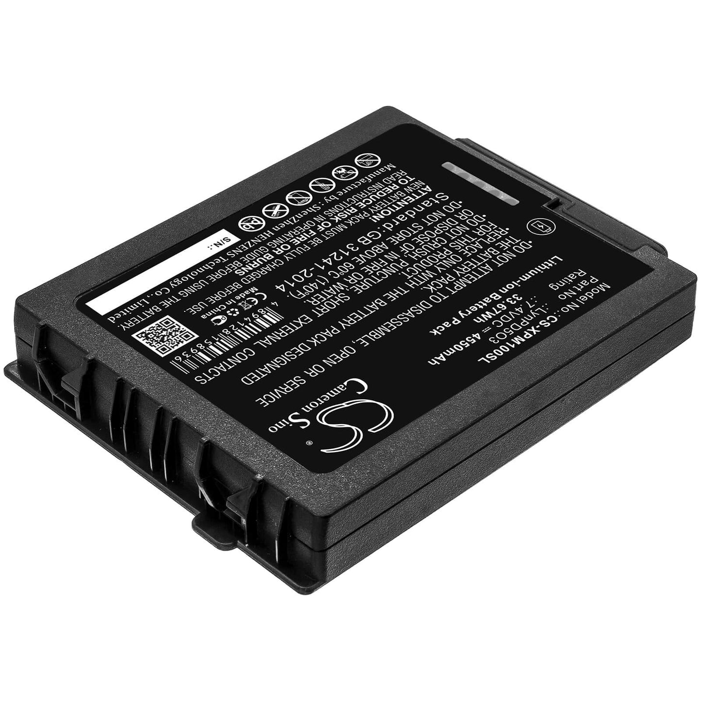 7.4V, 4550mAh, Li-ion Battery fits Xplore, 0b23-01h4000e, Lynpd5o3, 33.67Wh