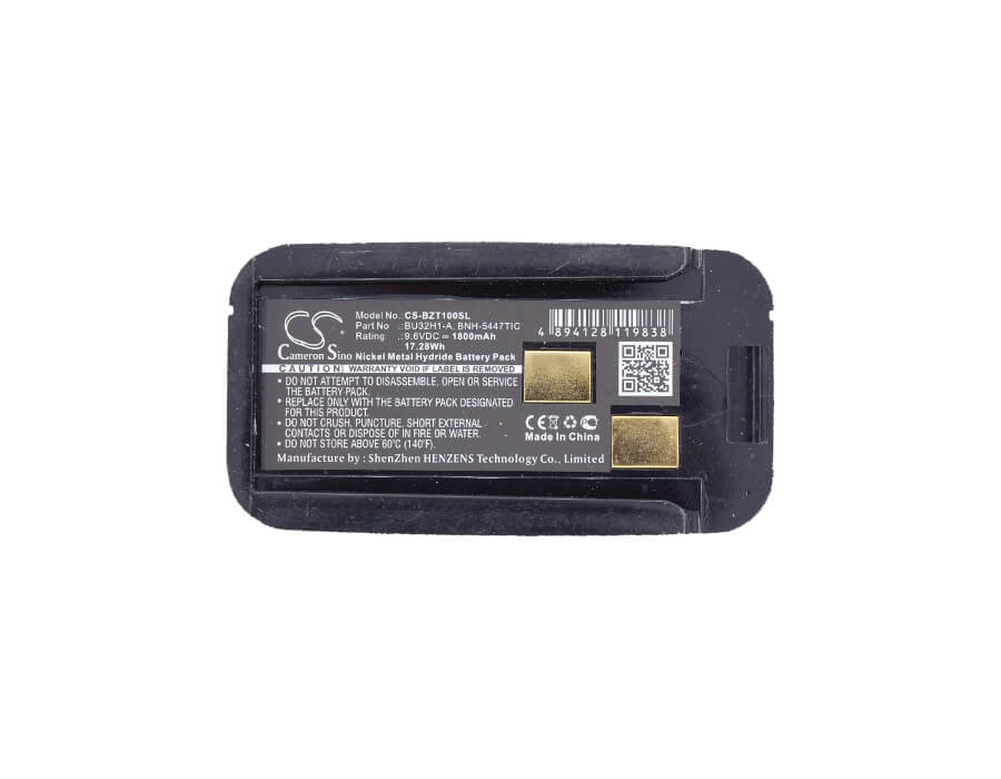9.6V, 1800mAh, Ni-MH Battery fits Bullard, Bst, Bsx, 17.28Wh