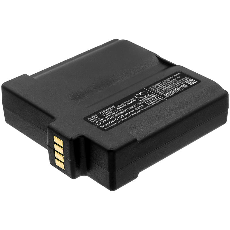 7.4V, 5200mAh, Li-ion Battery fits Flir, Division T199365acc, T199365acc, 38.48Wh