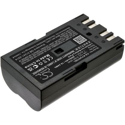7.4V, 2600mAh, Li-ion Battery fits Keysight, U5752a, U5855, 19.24Wh
