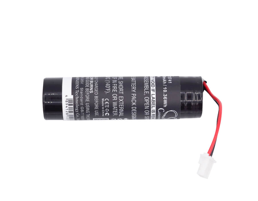 3.7V, 2800mAh, Li-ion Battery fits Fluke, Vt04, Vt04 Ir Thermometer, 10.36Wh