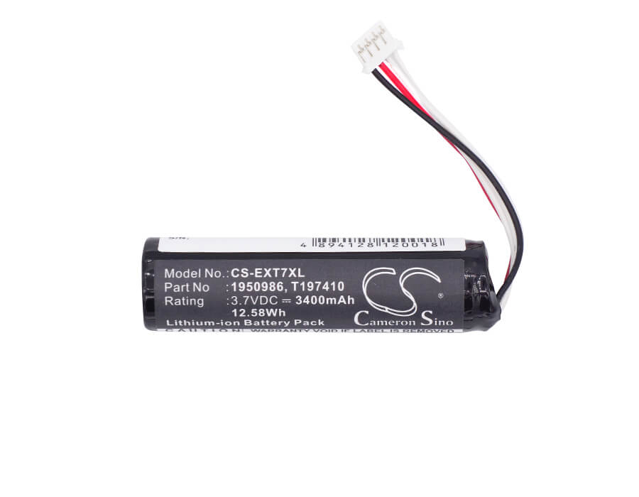 3.7V, 3400mAh, Li-ion Battery fits Flir, I3, I5, 12.58Wh