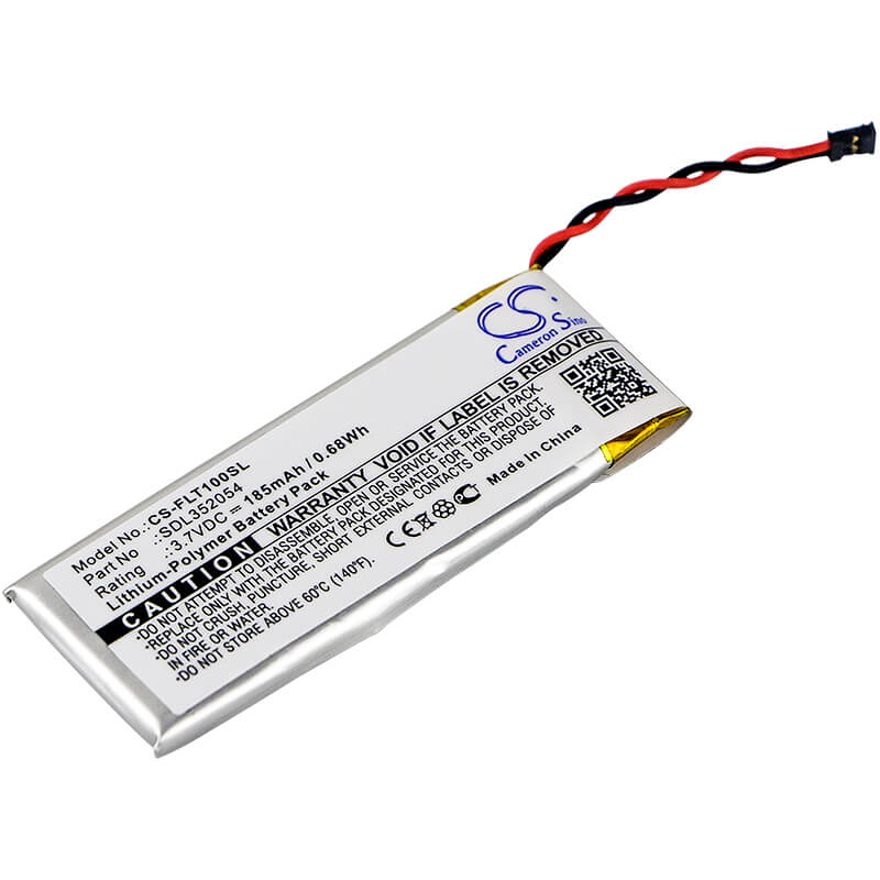 3.7V, 185mAh, Li-Polymer Battery fits Flir, One, One 2st, 0.6845Wh