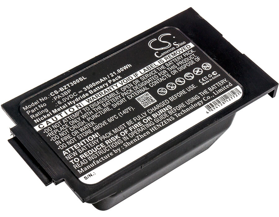 6.0V, 3500mAh, Ni-MH Battery fits Bullard, Pa30 Papr, Tri-filter, 21Wh