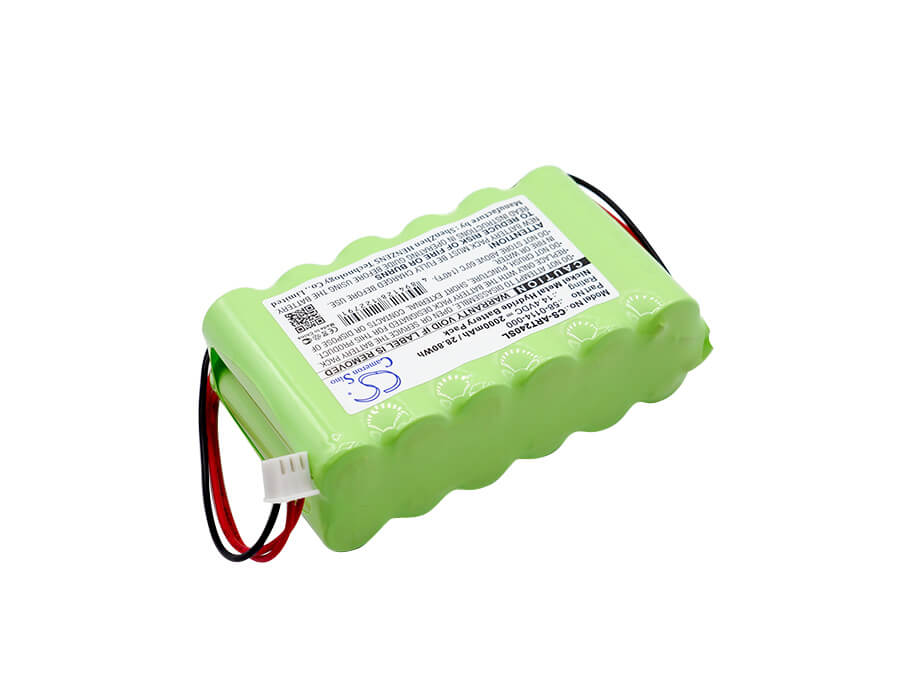 14.4V, 2000mAh, Ni-MH Battery fits Acroprint, Atr240, Atr360, 28.8Wh