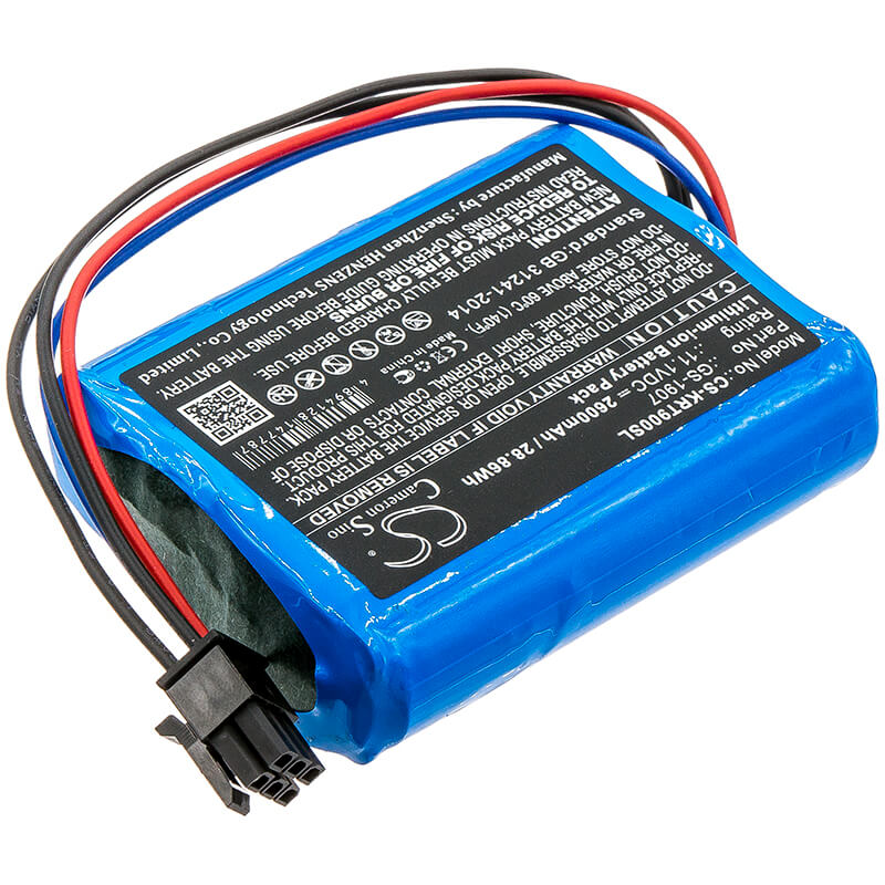 11.1V, 2600mAh, Li-ion Battery fits Kronos, 8609000-018, Intouch 9000, 28.86Wh