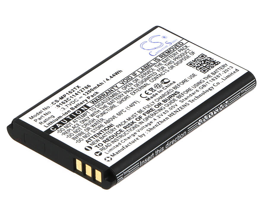 3.7V, 1200mAh, Li-ion Battery fits Mx Pro, Mx Pro Tv-box, 4.44Wh
