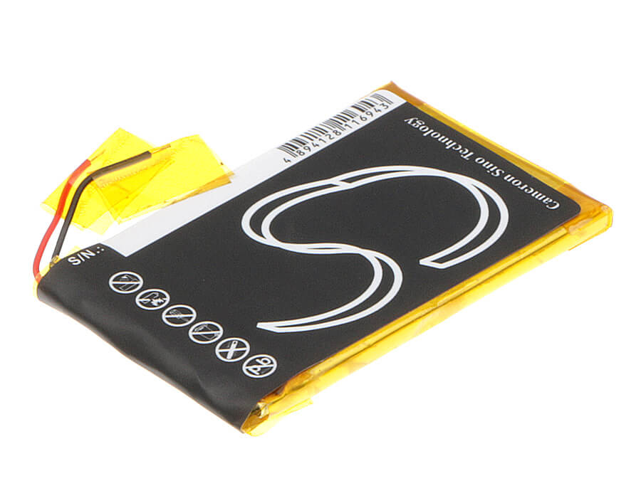 3.7V, 650mAh, Li-Polymer Battery fits Rii, I24t, Mini I24, 2.405Wh