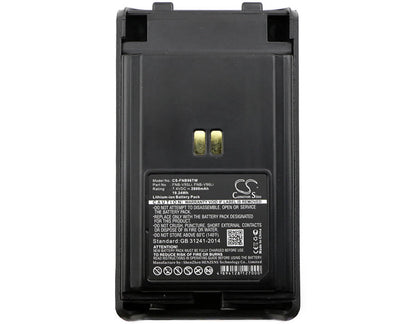 7.4V, 2600mAh, Li-ion Battery fits Yaesu, Vx350, Vx-350, 19.24Wh