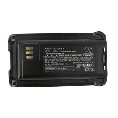 7.4V, 2200mAh, Li-ion Battery fits Bearcom, Bc250d, 16.28Wh
