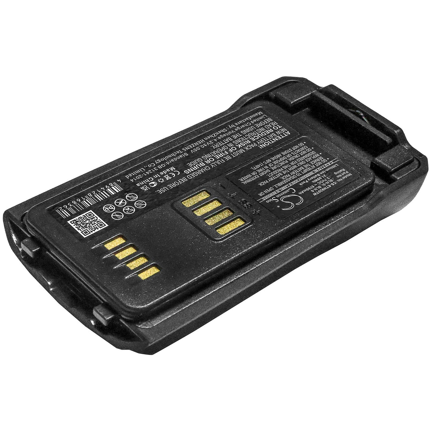 3.7V, 5700mAh, Li-ion Battery fits Tetra, Cassidian Thr9, 21.09Wh
