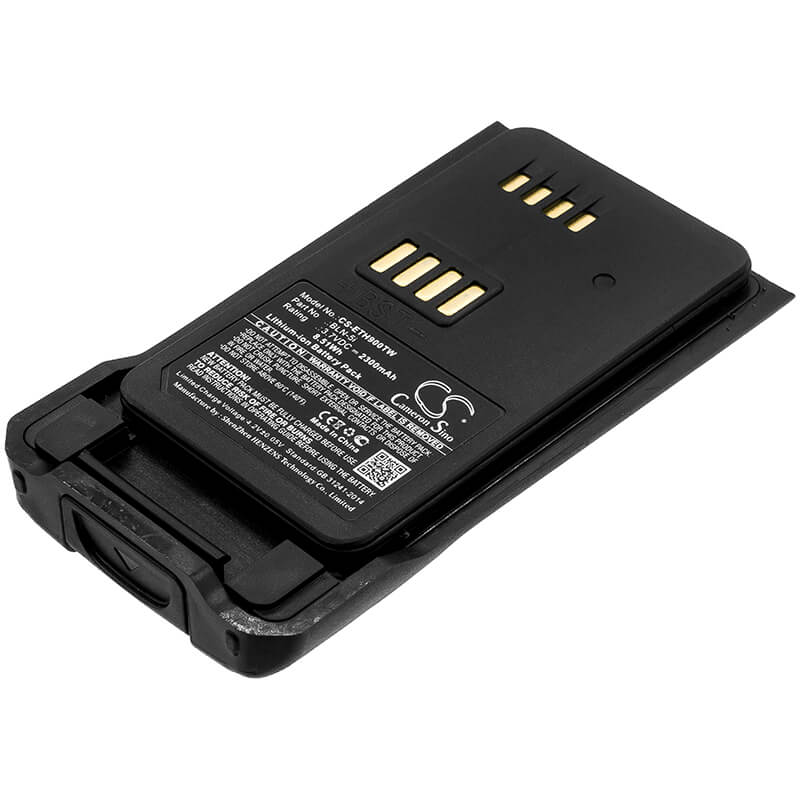3.7V, 2300mAh, Li-ion Battery fits Tetra, Cassidian Thr9, 8.51Wh