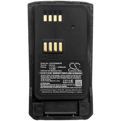 3.7V, 2300mAh, Li-ion Battery fits Eads, Thr9, Thr9 C-30, 8.51Wh