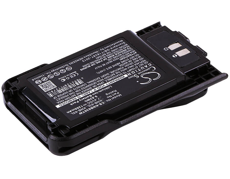 7.4V, 1300mAh, Li-ion Battery fits Kenwood, Thk20, Th-k20, 9.62Wh