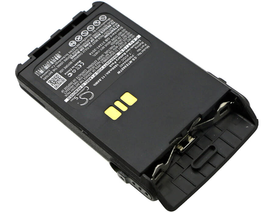 7.4V, 1600mAh, Li-ion Battery fits Motorola, Dp3441, Dp3441e, 11.84Wh