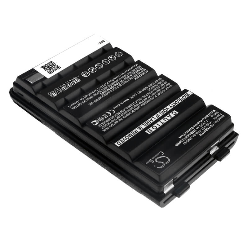 7.2V, 1800mAh, Ni-MH Battery fits Vertex, Ft-250e, Ft-250r, 12.96Wh